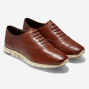 Cole Haan Zerogrand Leather Wingtip Oxfords